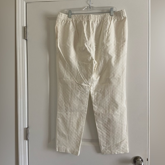 Hatch the karter pant ivory size 3 cropped textured maternity - Picture 2 of 3